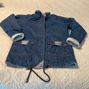 Forever 21 Jean coat, Womens small